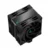 DeepCool CPU Cooler - AK400 ZERO DARK PLUS (28 dB; maks., 101,02 m3/h; 4-pinski, 4 toplotne cevi, 12 cm, PWM)