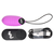 Bang! Ribbed Egg 28X Silicone with Remote Purple