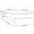 Vidaxl Box spring postelja z vzmetnico krem 90x190 cm blago