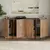 HANAH HOME Samostojeća komoda Dorma Atlantic Pine Anthracite