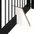 Vrata za pse s postoljem 2 pcs Crni hrast 80 x 100 cm