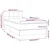Vidaxl Box spring postelja z vzmetnico LED temno modra 100x200cm žamet