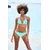 s.Oliver Bikini hlačke zelena/bela