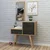 Hanah Home Janna (cipelarnik + ogledalo), Braon