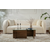 HANAH HOME Sto za dnevnu sobu Vetrino Walnut
