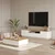 Hanah Home Set TV Komoda i klub sto Bež-Beli