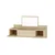 Hanah Home Sto za šminkanje 100x33x39,1cm Hrast