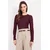 Trend Alacati Stili Ženska bluza Alc-X14801, Bordo