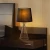 Opviq Stona lampa Telis-5381, 28x28x55 cm, IP20, Crno-zlatne boje