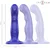 Intense Shorty Vibrator with Suction Cup & Remote Control Blue