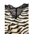 BUFFALO Top bež/črna