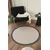 Conceptum Hypnose okrugli tepih Sisalux 3088, prečnik 200 cm, siva / antracit