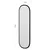 Hanah Home Ogledalo Magnum, 40x117cm, Crno