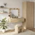 Vidaxl Toaletna mizica Rjava 83 x 40 x 70 cm Konstruiran les