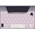Decormat Namizna podloga Pink triangles 120x60 cm