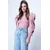 Trend Alacati Stili Ženska bluza dugih rukava Alc-X13069, Roze