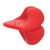 California Exotics Naughty Bits Muah Mini Vibrator Red