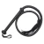 LateToBed BDSM Line Double Braided Whip 150cm Black