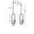 Conceptum Hypnose Luster Ahu, 70cm45 cm
