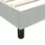 Box Spring krevet s madracem svijetlo sivi 80x220 cm samt