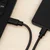 Qoltec USB 2.0 kabel tipa C moški | USB 2.0 tip C moški | 1,4 m | črne barve