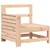Vrtna sofa s naslonom za ruke 69x62x70,5 cm od masivne borovine