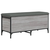 Klupa za cipele siva boja hrasta 102x42x45 cm konstruirano drvo