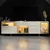 HANAH HOME TV polica Norm Travertine Gold