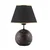 Opviq Stona lampa E27 Socket, Crno-Zlatna