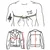Moška jakna (biker) STRAIGHT TO HELL - Vegan Commando - Black/Silver - Ball Pull/Red Lining - VEG-COM-BLK-SIL
