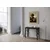 Ityhome Ityhome 90 x 77 konzolna miza rjava, (20847842)
