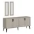 Hanah Home Konzola Prime Mirror, 180x81x45 cm, Krem