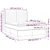 Vidaxl Box spring posteljni z vzmetnico črn 140x190 cm blago