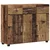 Kreveta FLORIN Staro drvo 88,5 x 30,5 x 73 cm Konstruirano drvo