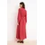 Trendyol Modest Ženska haljina Tctss26Eb00046, Crvena