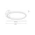 LED plafonjera LUNA LED/18W/230V prečnik 42,5 cm crna