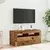 TV ormarić LED boja staro drvo 90x35x40 cm konstruirano drvo