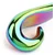 Mr. Steel Devils Tongue Dildo Multicolor