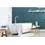 Tapeta moder vzorec mavrice Mid-Century - 245x270