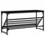 Stalak za cipele crni 90 x 30 x 45 cm od konstruiranog drva
