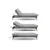 ATELIER DEL SOFA Sofa trosed Saki Light Grey