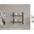 Hanah Home Buba Sapphire Oak Zidna polica, Crna