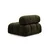 Atelier del Sofa Ugaona garnitura 95x75x288cm Zelena