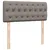 Vidaxl Box spring postelja z vzmetnico taupe 120x190 cm blago