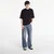 Majice Calvin Klein Jeans Ss Relaxed Cooling Piqu Tee Black M