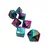 Kockice Chessex - Gemini - Polyhedral Mini - Purple-Teal & Gold (7)
