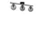 Conceptum Hypnose Luster Can, 20cm, 15 cm, E27 , Crni