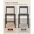 Songmics Set jedilnih stolov 36x466x871 cm siva