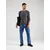 JACK & JONES Pulover JPRBLALIAM temno siva