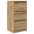 Komoda artisan hrast 37,5x35x76 cm konstruiranog drva